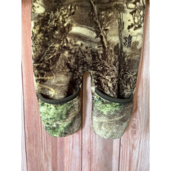 REALTREE Toddler Camo Hooded Fleece Coverall 3 Months (Bx 6) - Picture 4 of 10